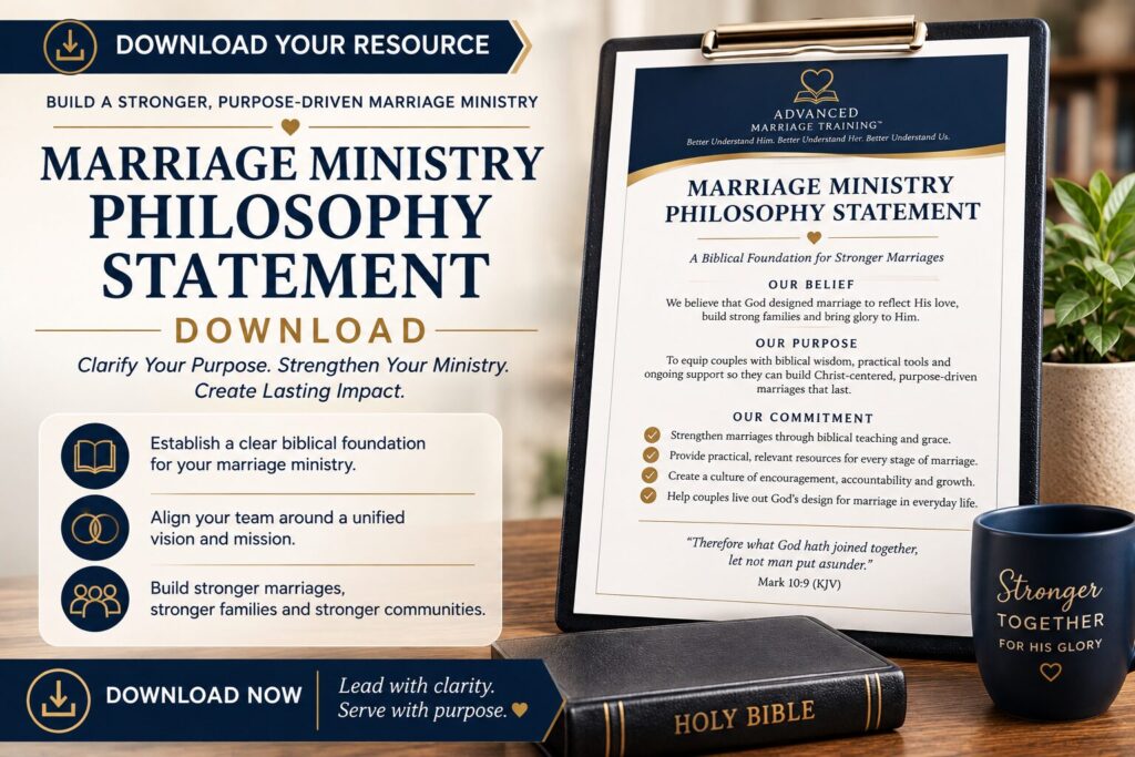 Marriage Ministry Philosophy Statement Download