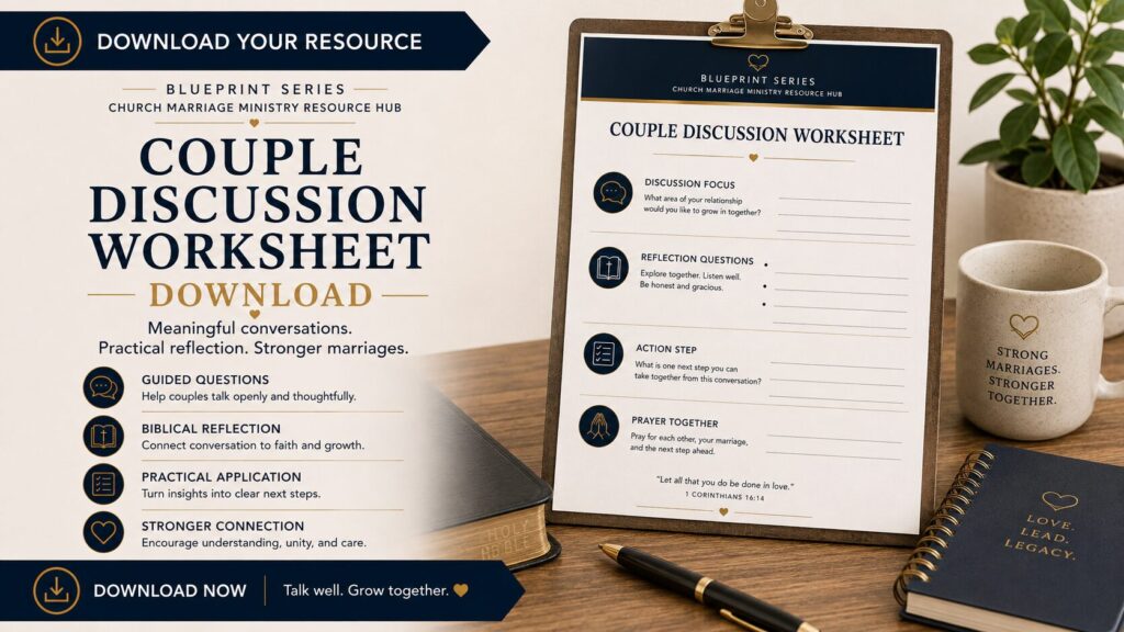 Couple Discussion Worksheet Download