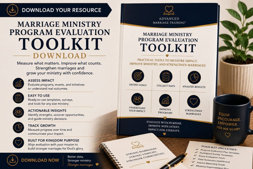Marriage Ministry Program Evaluation Toolkit Download
