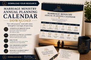 Marriage Ministry Annual Planning Calendar Download
